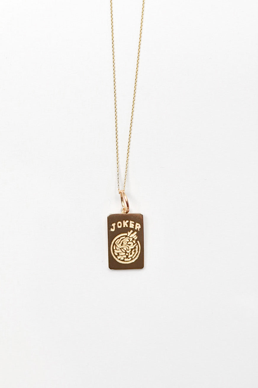 Brooklyn Mahjong Joker Necklace – Marissa Alperin