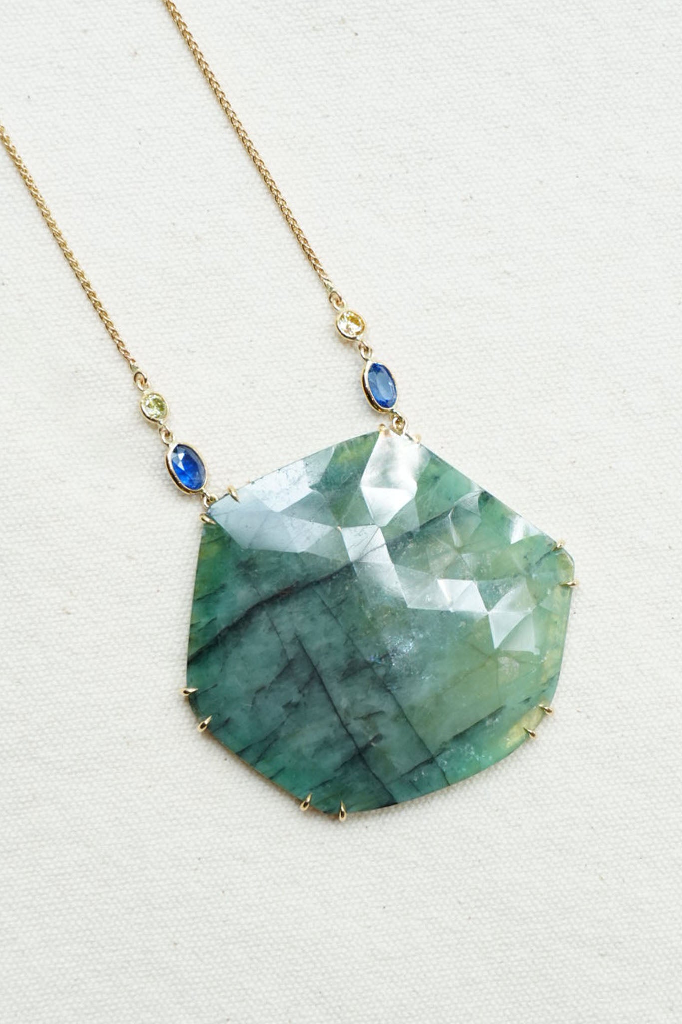 Emerald Statement Necklace