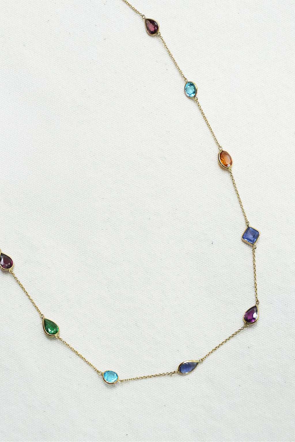 Multi Stone Necklace