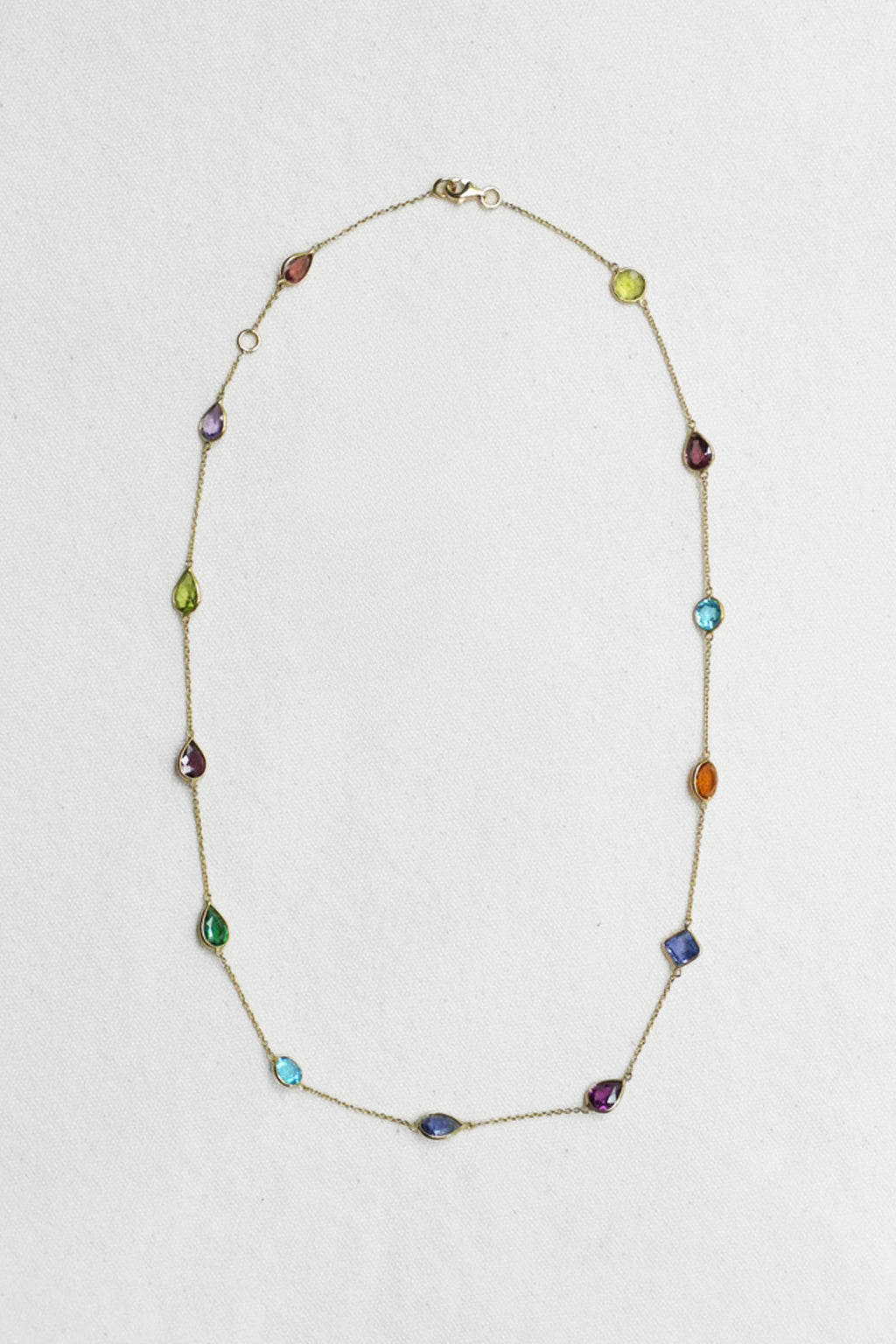 Multi Stone Necklace