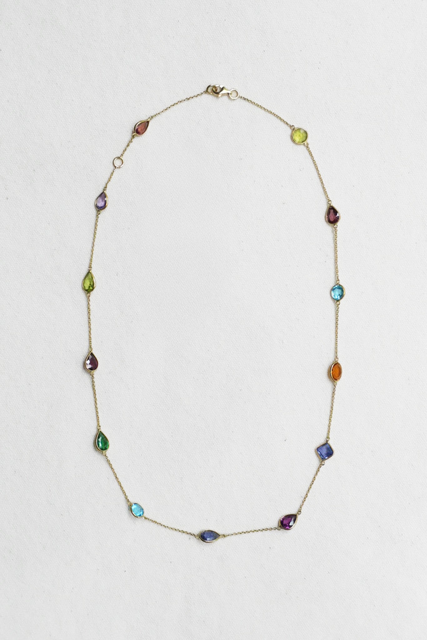 Multi Stone Necklace