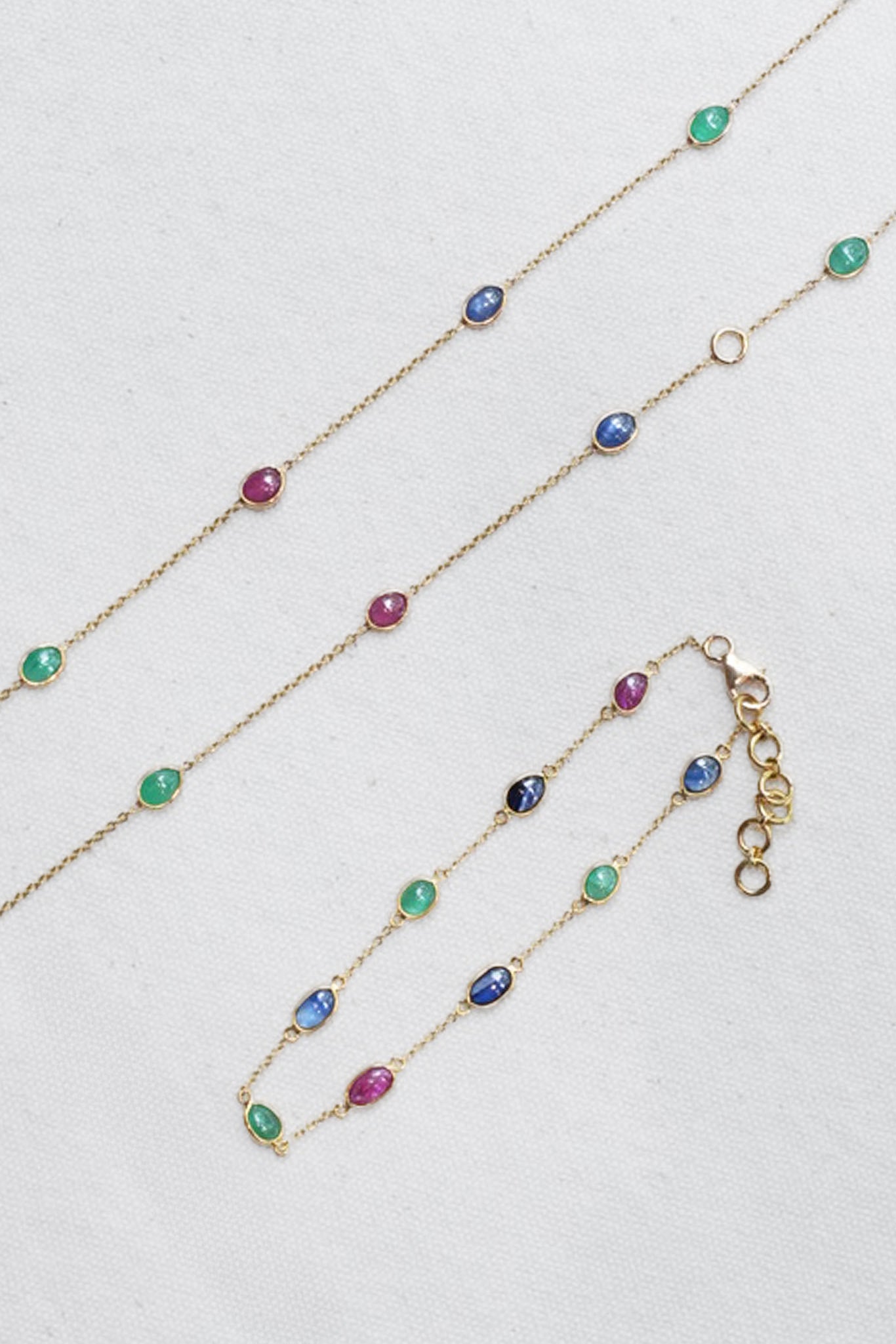 18k Multi Bezel Bracelet