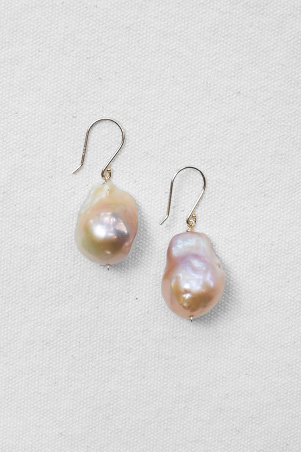 Pink Pearl Earrings