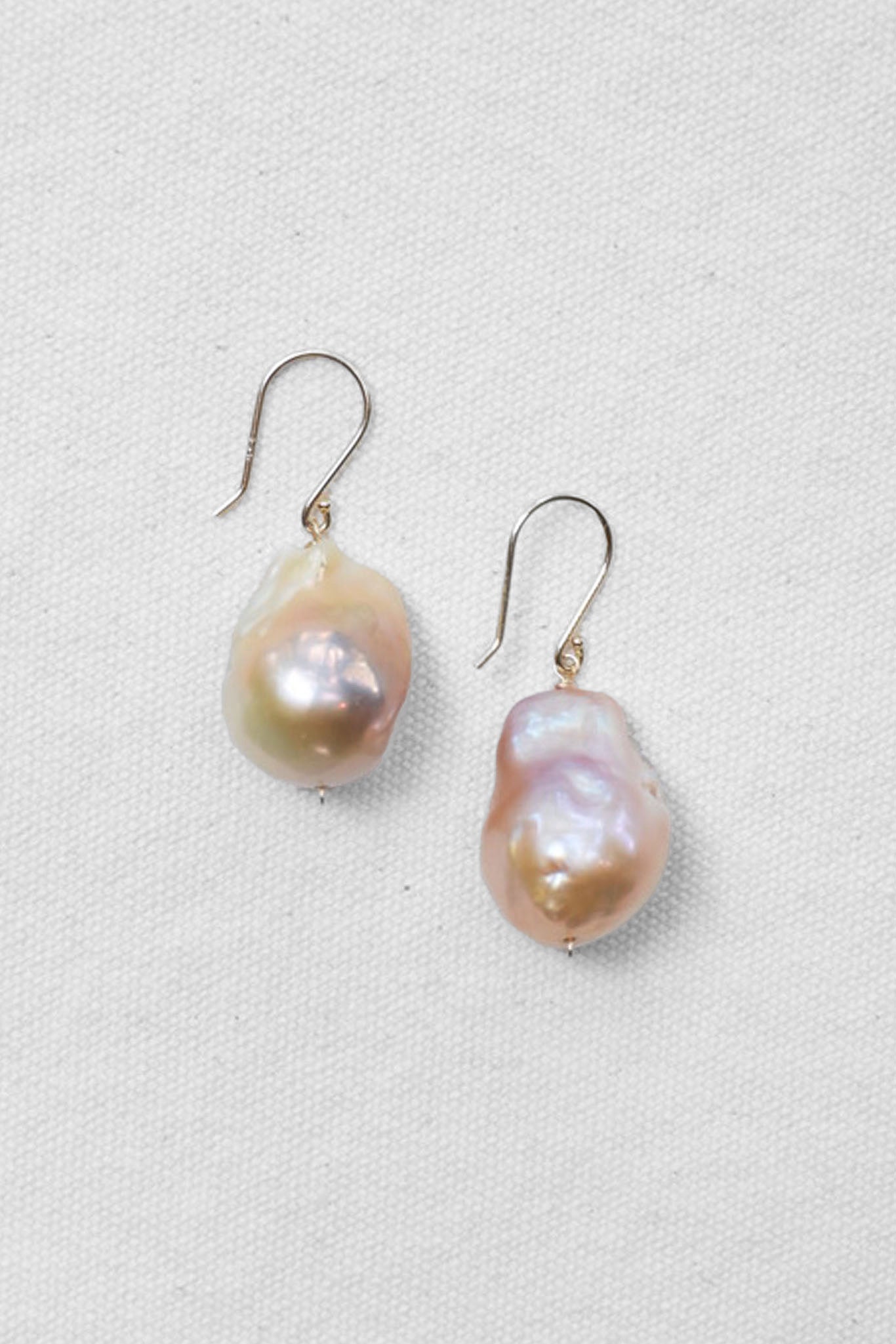 Pink Pearl Earrings