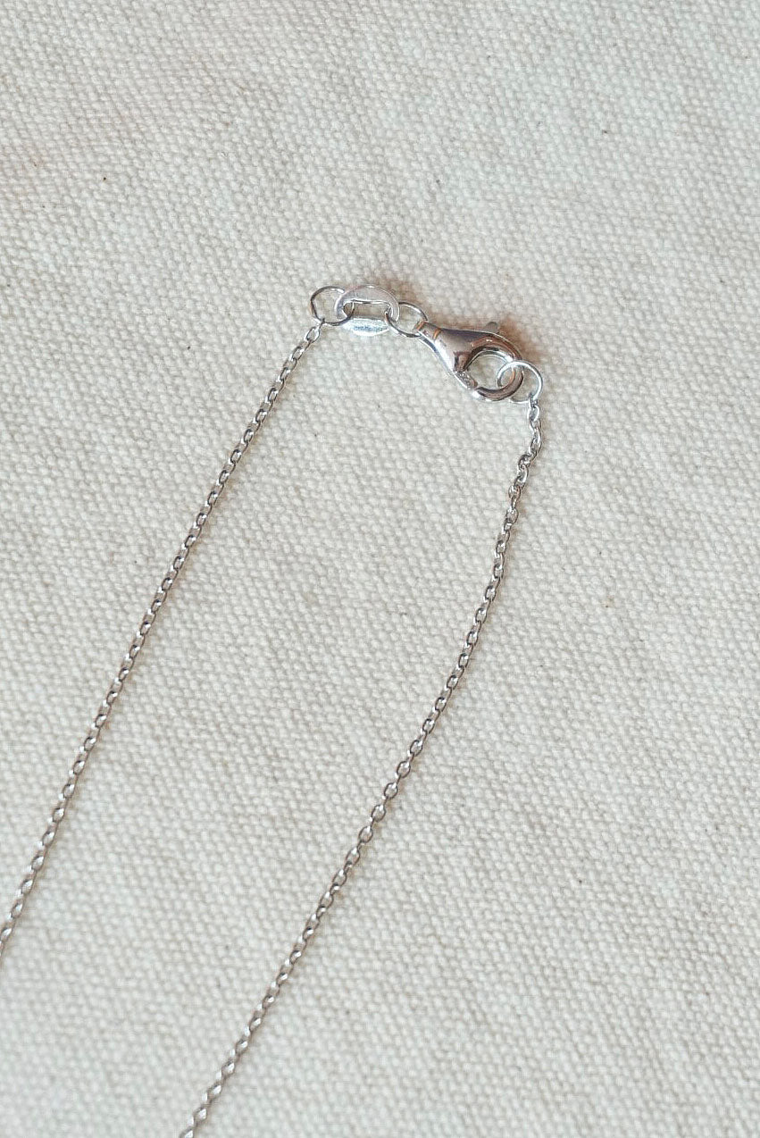 Silver Feather Necklace